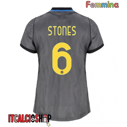Inter Milan John Stones #6 Terza Maglia Femmina 2026-27 Manica Corta